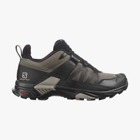 Zapatillas Trekking Salomon X ULTRA 4 Hombre Negras/Marrones (ES-WOFT)